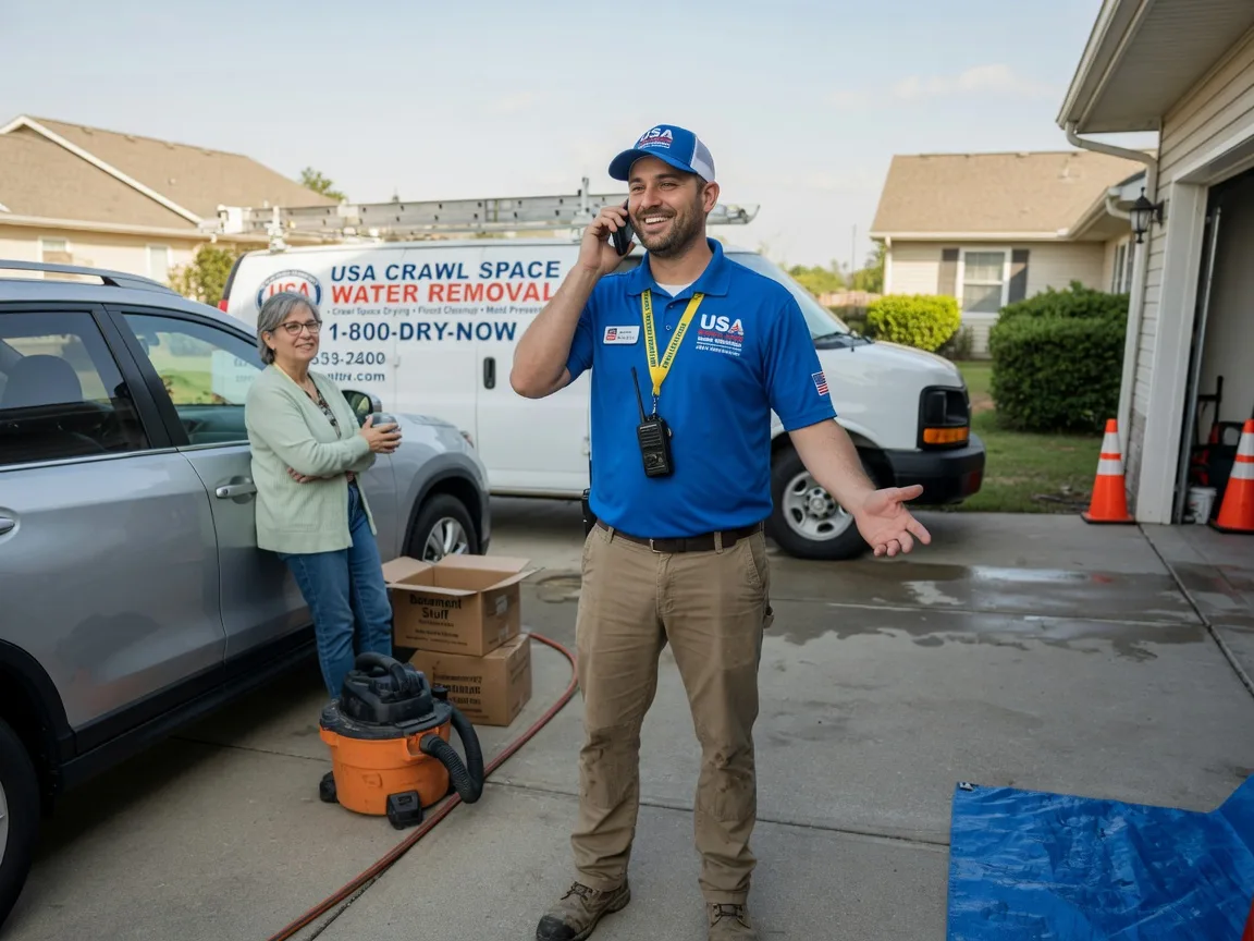 Crawl Space Water Removal Yatesville, GA FAQs